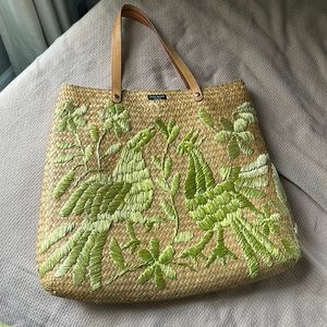 Kate Spade Straw Tote Bag
